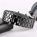 Men's Stylish Digital Metal Band Wristwatch - Dazpy