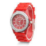 Casual Style Silicone and Crystal Watches - Dazpy