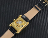 Women's Rectangular Dial Mechanical Watches - Dazpy