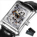 Women's Rectangular Dial Mechanical Watches - Dazpy