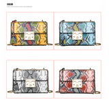 Serpentine Small Square Bag Korean Fashion Chain Bag - Dazpy