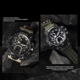 Digital Backlight Men's Military LED Watch - Dazpy