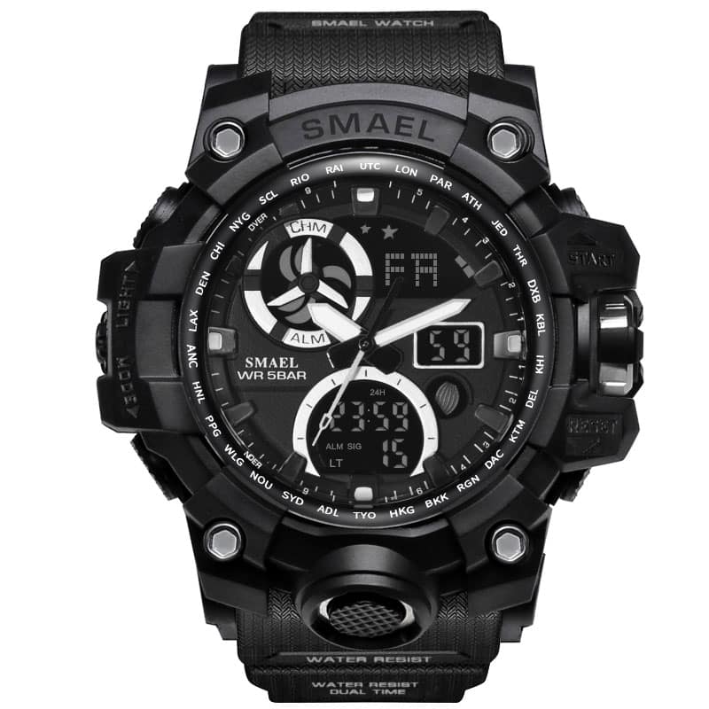 Digital Backlight Men's Military LED Watch - Dazpy