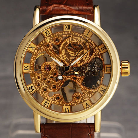 Men's Business Skeleton Watch - Dazpy