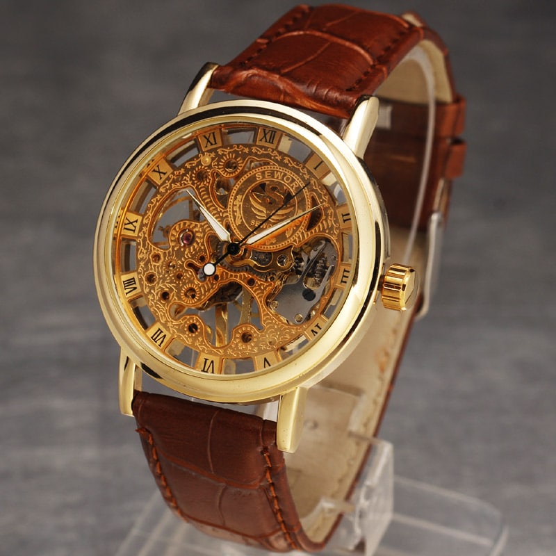 Men's Business Skeleton Watch - Dazpy