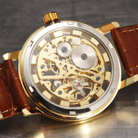 Men's Business Skeleton Watch - Dazpy