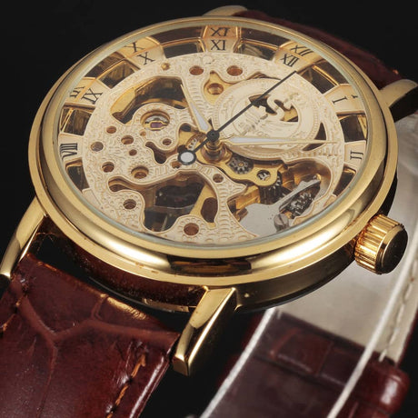 Men's Business Skeleton Watch - Dazpy