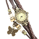 Women's Vintage Braided Bracelet Watch - Dazpy