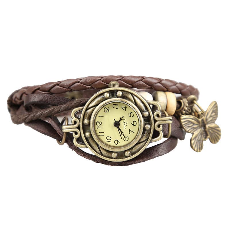 Women's Vintage Braided Bracelet Watch - Dazpy