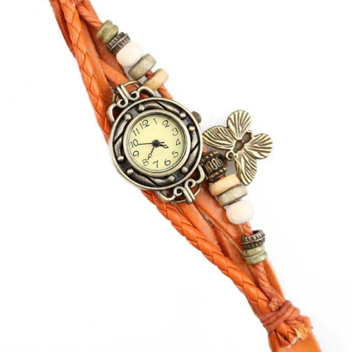 Women's Vintage Braided Bracelet Watch - Dazpy