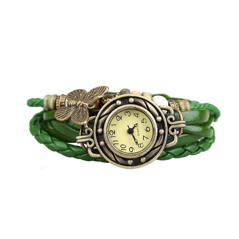 Women's Vintage Braided Bracelet Watch - Dazpy