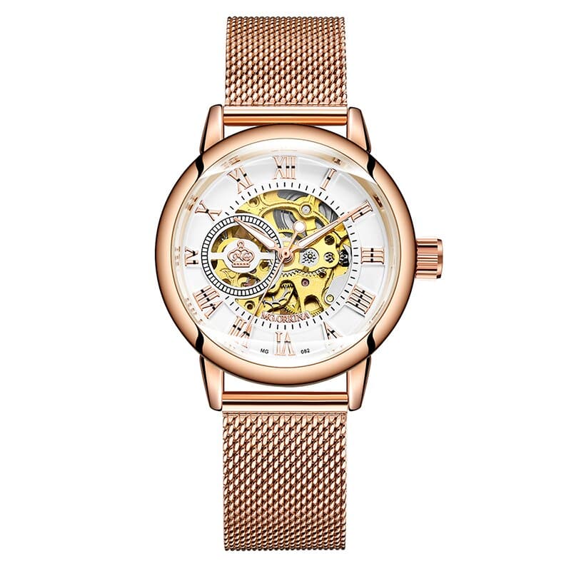 Women's Stainless Steel Mechanical Watches - Dazpy