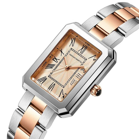 Women's Classic Square Dial Watch - Dazpy