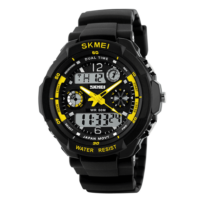 Shock Resistant Digital Sports Wristwatches for Men - Dazpy