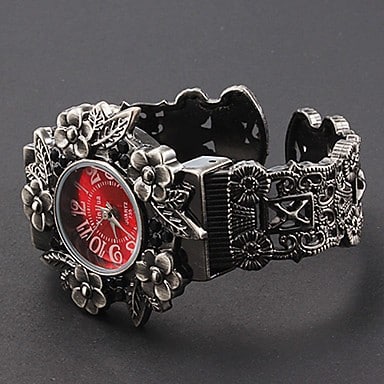 Vintage Flowers Shaped Quartz Women's Watches - Dazpy