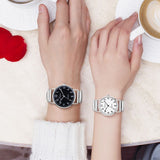 Women's Silver Quartz Watch - Dazpy