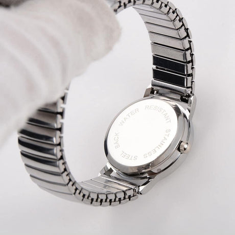 Women's Silver Quartz Watch - Dazpy