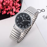 Women's Silver Quartz Watch - Dazpy