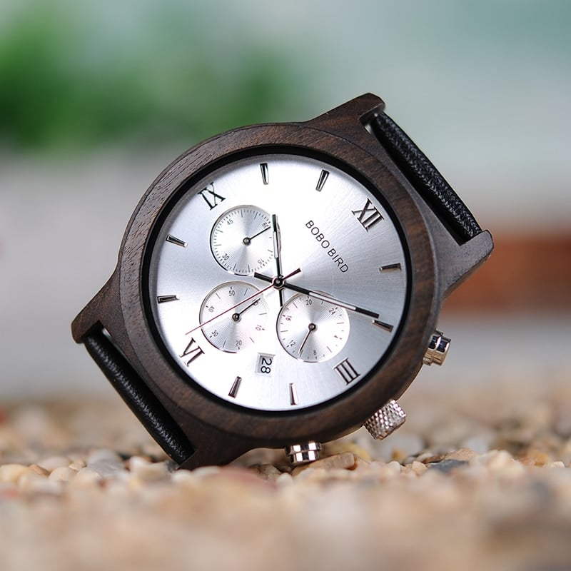 Men's Mechanical Leather Watch - Dazpy