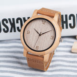 Women's Brown Genuine Leather Watch - Dazpy