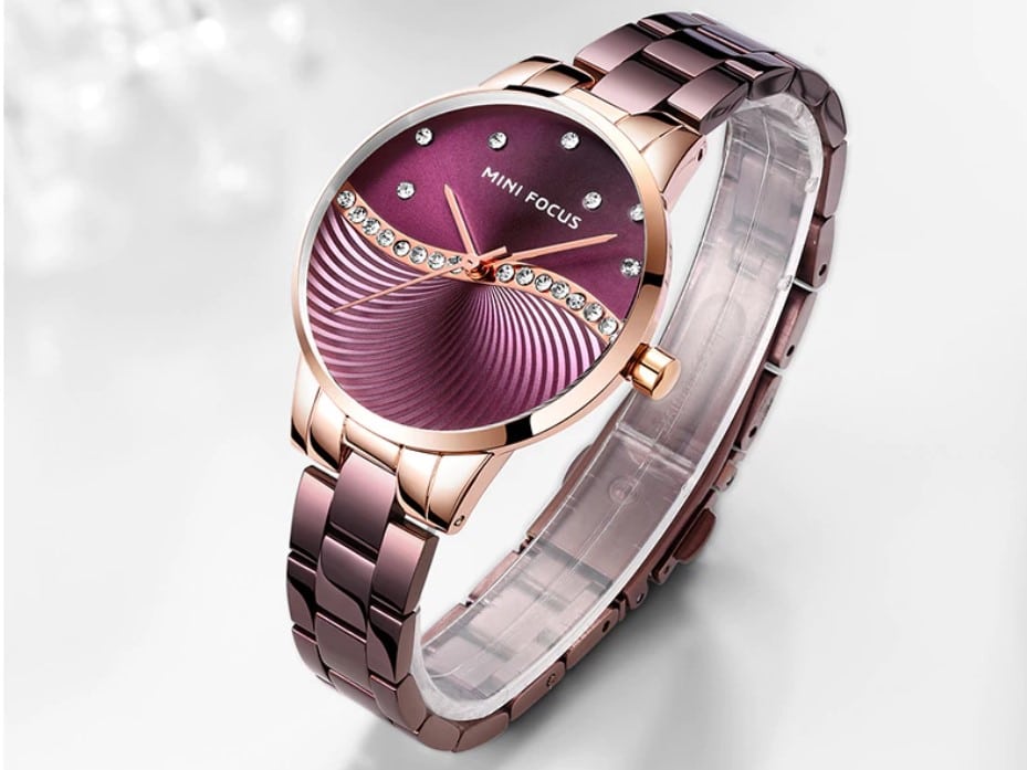 Women's Crystal Wave Multicolor Watches - Dazpy