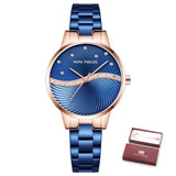 Women's Crystal Wave Multicolor Watches - Dazpy