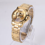 Women's Heart Dial Mechanical Watches - Dazpy