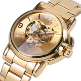 Women's Heart Dial Mechanical Watches - Dazpy