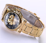 Women's Heart Dial Mechanical Watches - Dazpy