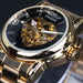 Women's Heart Dial Mechanical Watches - Dazpy