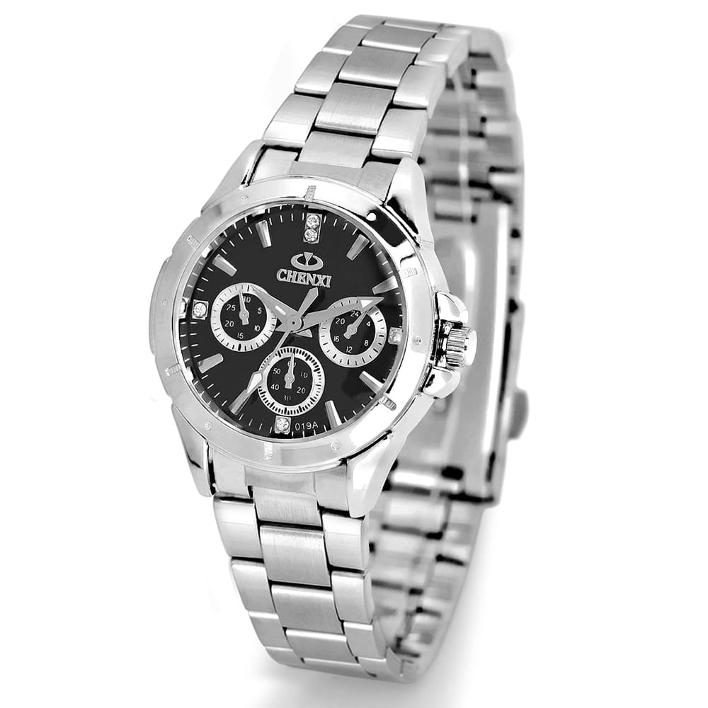 Women's Multiple Time Zone Stainless Steel Watch - Dazpy