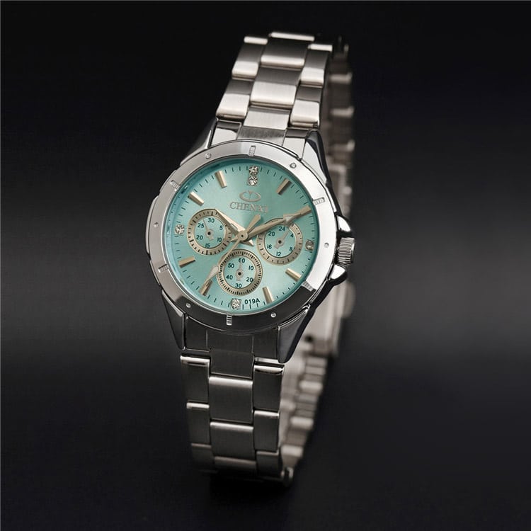 Women's Multiple Time Zone Stainless Steel Watch - Dazpy