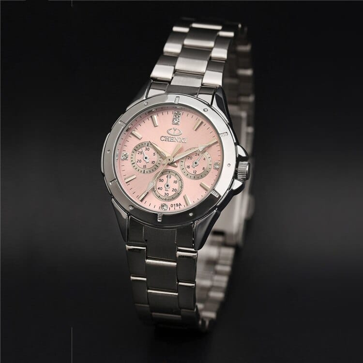 Women's Multiple Time Zone Stainless Steel Watch - Dazpy