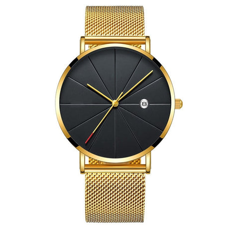 Men's Classic Mesh Stainless Steel Watch - Dazpy