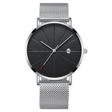 Men's Classic Mesh Stainless Steel Watch - Dazpy