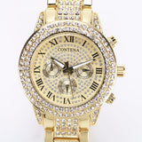 Women's Luxury Watch with Rhinestones - Dazpy