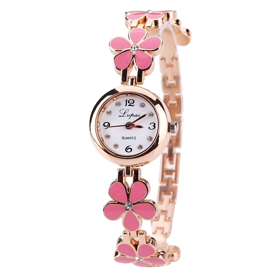 Women's Floral Bracelet Watch - Dazpy