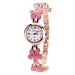 Women's Floral Bracelet Watch - Dazpy