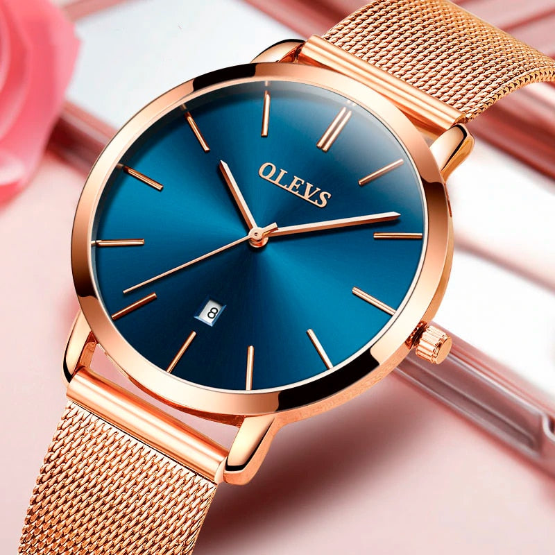 Wristwatches for Women with Mesh Band - Dazpy