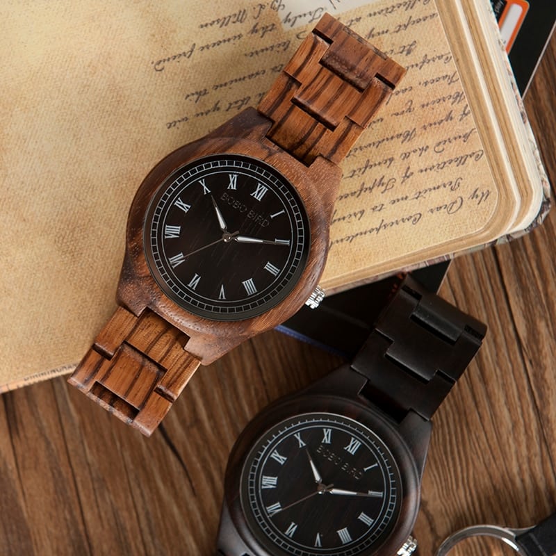 Women's Stylish Wooden Watch - Dazpy