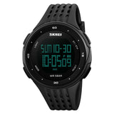 Waterproof Women's Plastic Digital Sport Watch - Dazpy