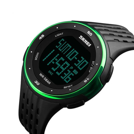 Waterproof Women's Plastic Digital Sport Watch - Dazpy