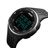 Waterproof Women's Plastic Digital Sport Watch - Dazpy