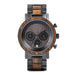 Men's Stainless Steel and Wood Watch - Dazpy