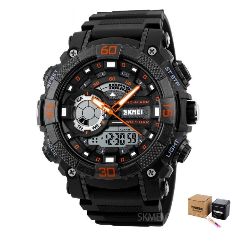 Fashion Sports Quartz Watches With Dual Display for Men - Dazpy