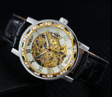 Luxury  Mechanical Wristwatches for Men with Skeleton Dial - Dazpy