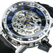 Luxury  Mechanical Wristwatches for Men with Skeleton Dial - Dazpy