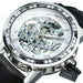 Luxury  Mechanical Wristwatches for Men with Skeleton Dial - Dazpy