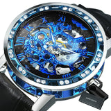 Luxury  Mechanical Wristwatches for Men with Skeleton Dial - Dazpy