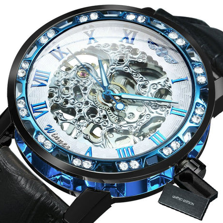 Luxury  Mechanical Wristwatches for Men with Skeleton Dial - Dazpy